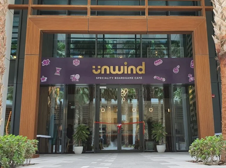 Entrance of Unwind at Park Gate Residences, Zabeel